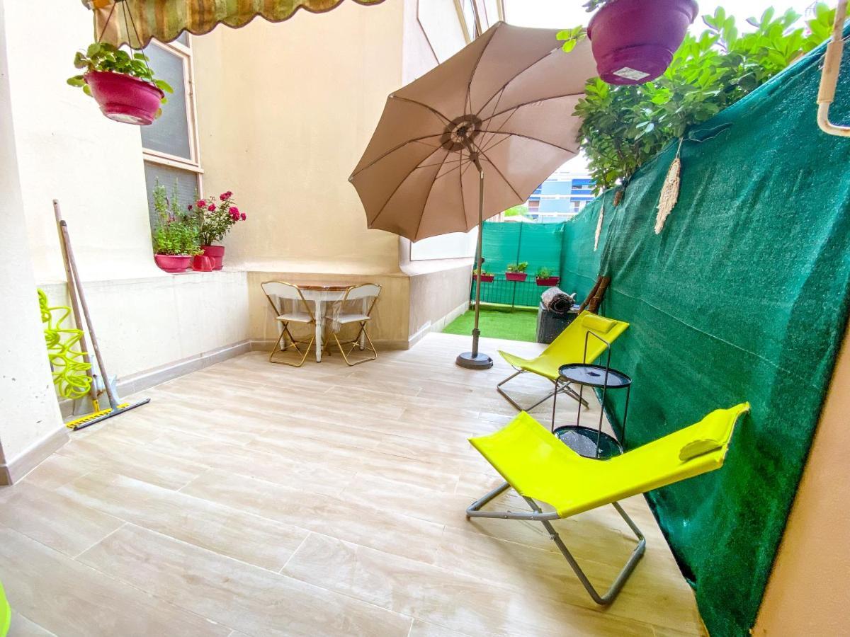 50M Plage / 200M Hippodrome 2 Pieces Jardin Garage Cagnes-sur-Mer Buitenkant foto